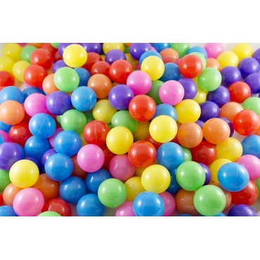 Kulki piłki kolorowe do basenu kojca namiotu 200 szt 6 cm